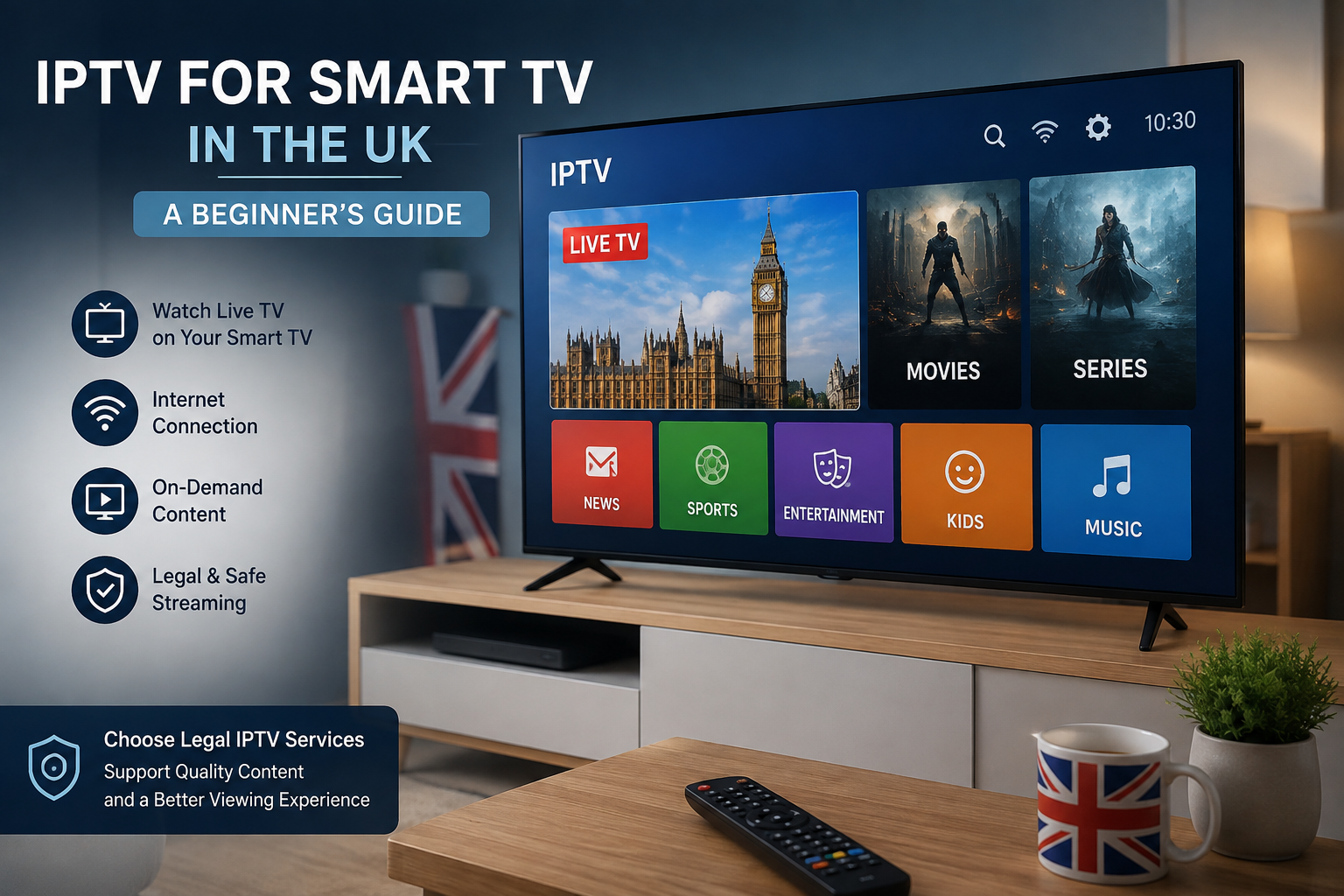 IPTV for Smart TV UK Guide