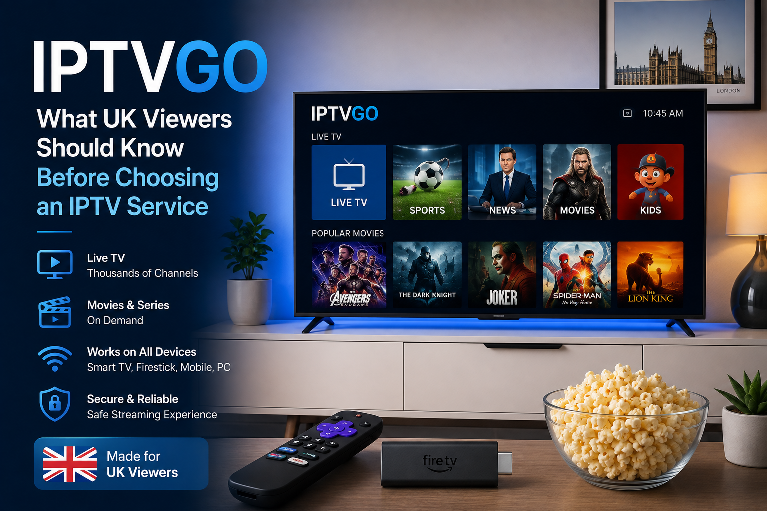 IPTVGO guide for UK viewers